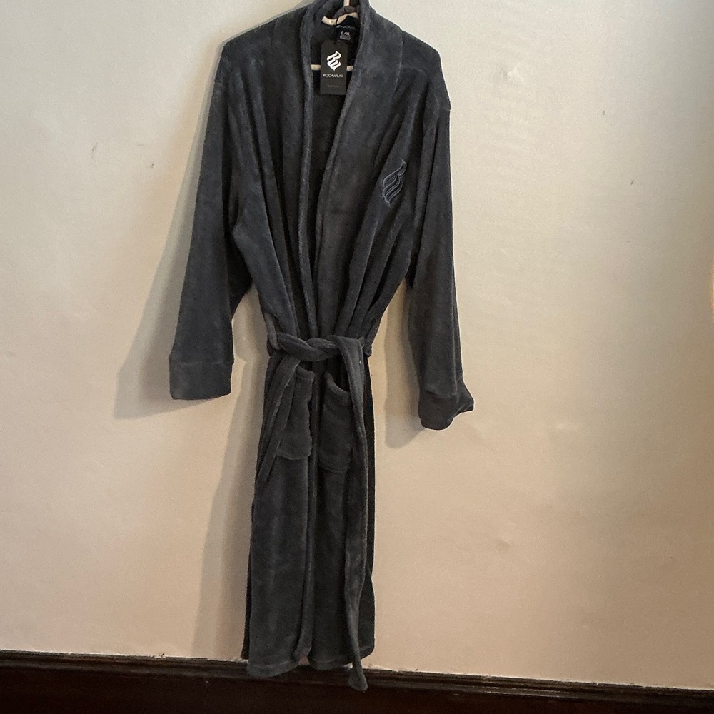 Cozy Black Bathrobe